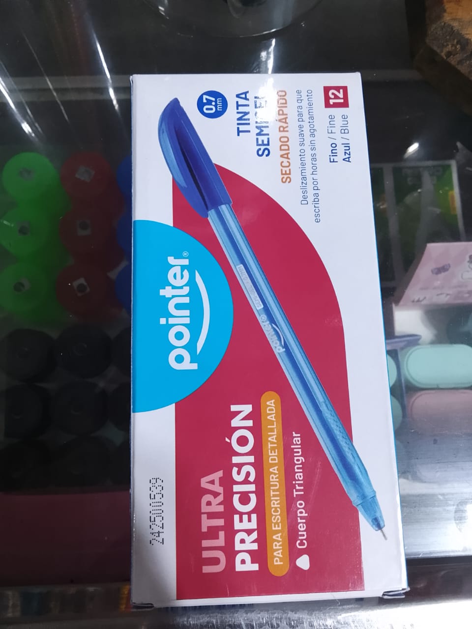 Lapicero Azul Pointer