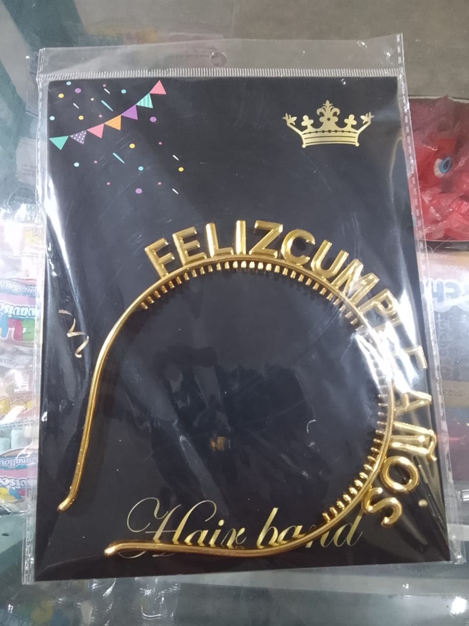 Cintillo Feliz Cumpleaños