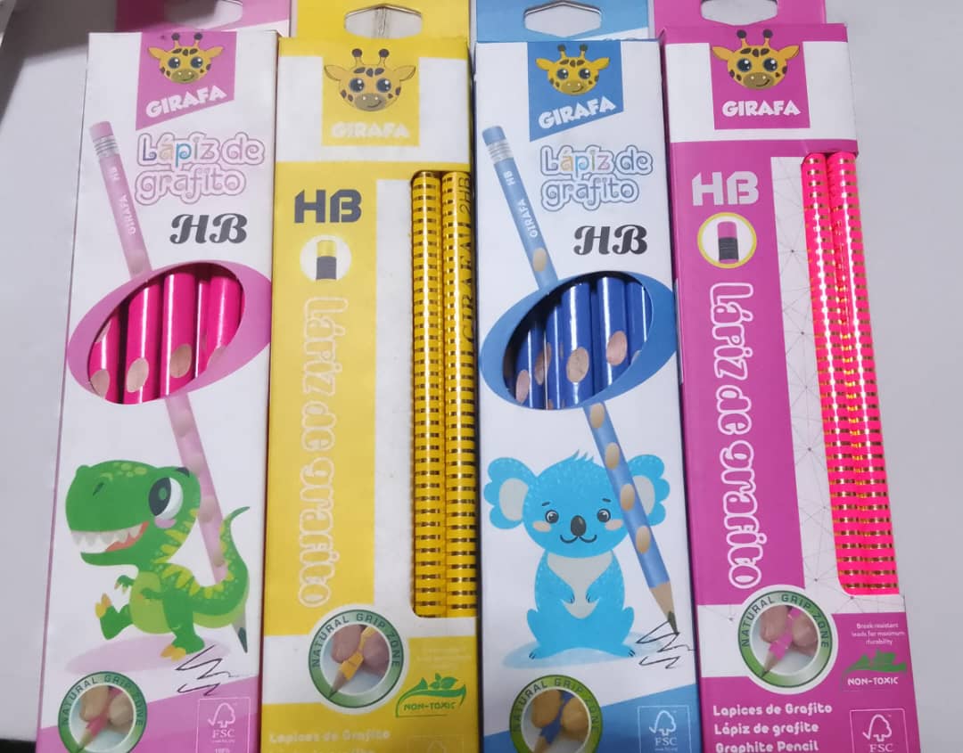 Lapiz Jirafa redondo individual
