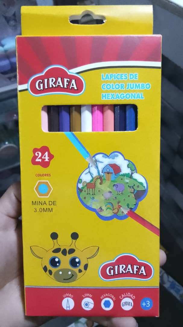 Colores Jirafa de 24 Colores