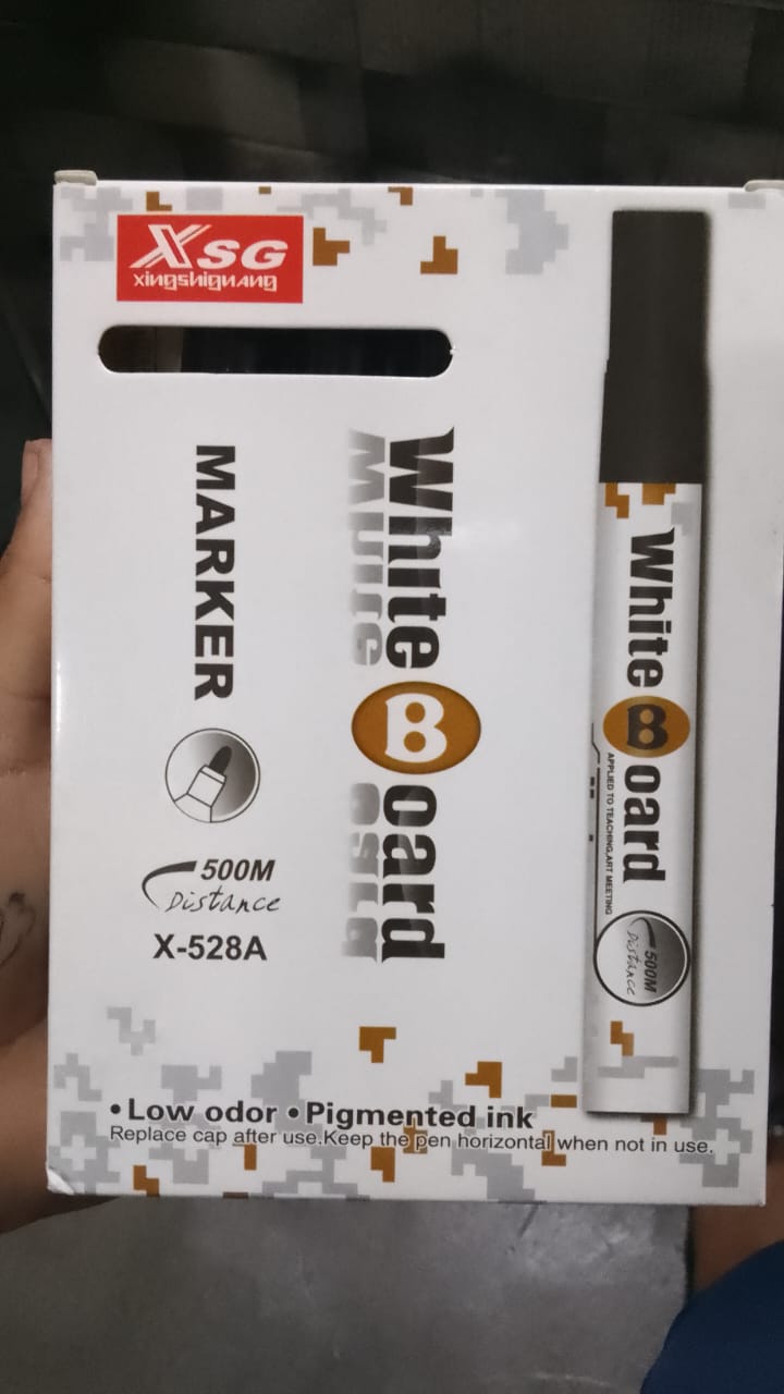 Marcador Acrilico Negro - Pizarra