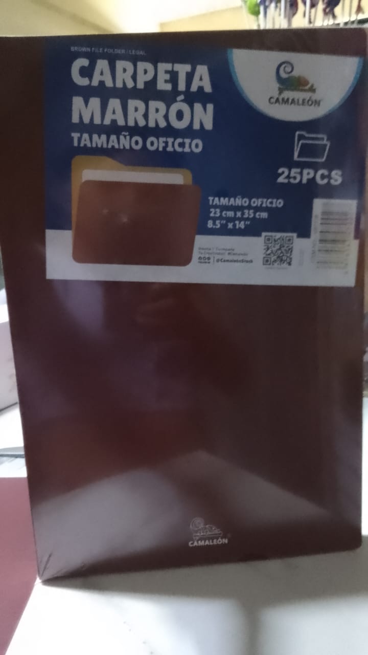 Carpeta Marron Carta
