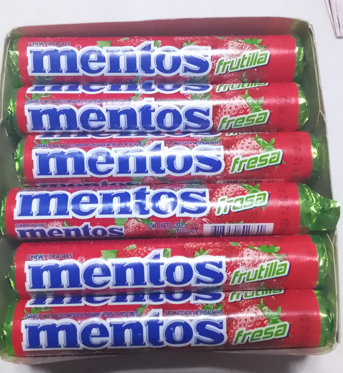 Caramelos Mentos